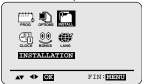 SAMSUNG SV271F - Supprimez une chaine mémorisée - 1