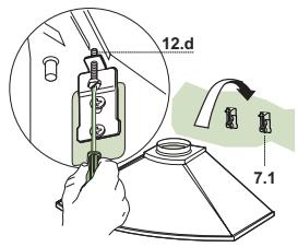 FALCON RHMDC110WH - Montage Corps Hotte - 1