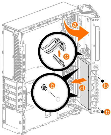 LENOVO 510S-08iRL - Retrait du cache avant - 3