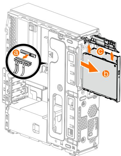 LENOVO 510S-08iRL - Retrait du cache avant - 5