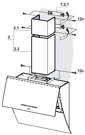ROBLIN OMBRE NOIRE 900 - Cheminée inférieure - 2