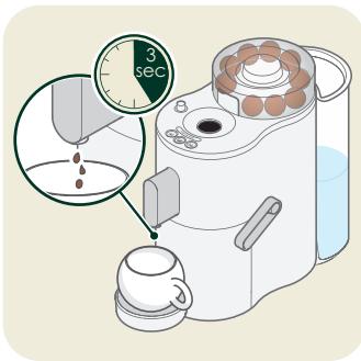 DARTY EXPRESSOCAFE - Processus d'infusion et pause pour le développement de l'arôme - 1