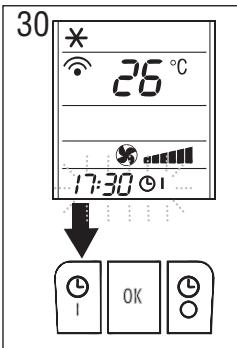 DELONGHI PAC WE17INV - Programmation de I'arrêt - 1