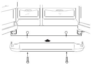 HAIER HRF-660AA - Fixation de la plinthe du socle - 1