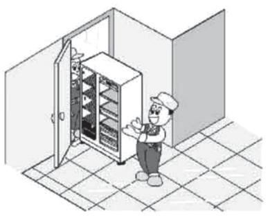 HAIER HRF-660AA - Réinstallez la porte. - 1