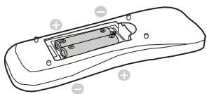 OPTOMAR HD36 - Installation des piles - 2