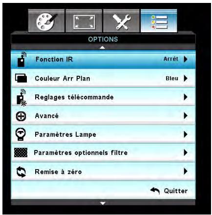 OPTOMAR HD36 - OPTIONS - 2
