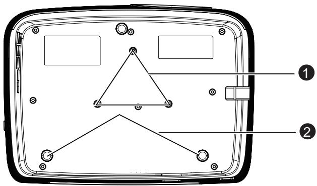 OPTOMAR HD36 - Vue de dessous - 1
