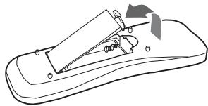 OPTOMAR HD36 - Installation des piles - 1