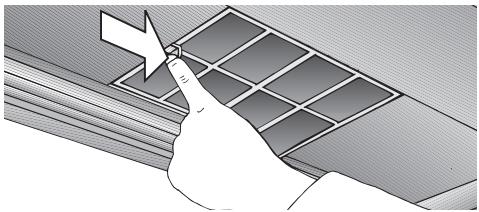 NEFF I89D55NOINOX - Retrait du filtre: - 1