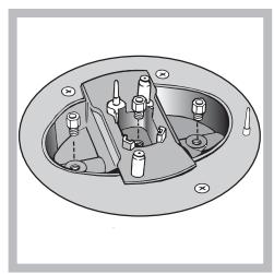 HOTPOINT-ARISTON PH 750 T AN/H - Remplacement des injecteurs sur le brûleur "deux flames" indépendantes : - 2