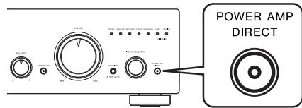 PIONEER A7OSDA S SILVER - Lorsque you utilisez l'appareil comme amplificateur de puissance - 1