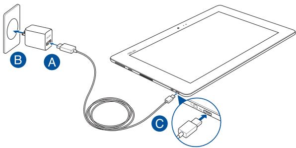 ASUS T100CHI-FGO01B - Charger la batterie de la tablette ASUS - 2