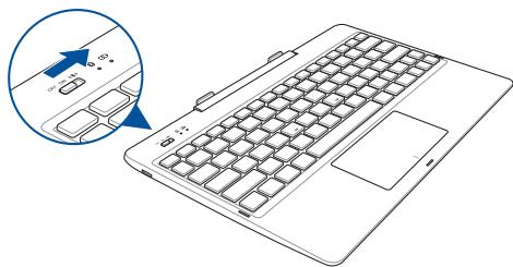 ASUS T100CHI-FGO01B - Allumer le dock clavier ASUS - 1