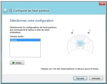 ASUS T2231iUK-BC002X - Sélectionnez Stereó et cliquez sur Suivant. - 1