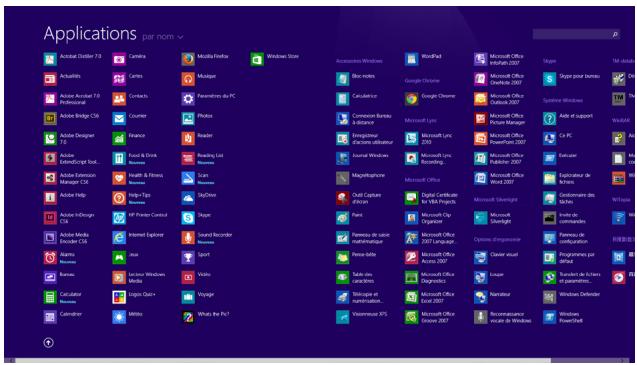ASUS T2231iUK-BC002X - Liste complète des applications - 1