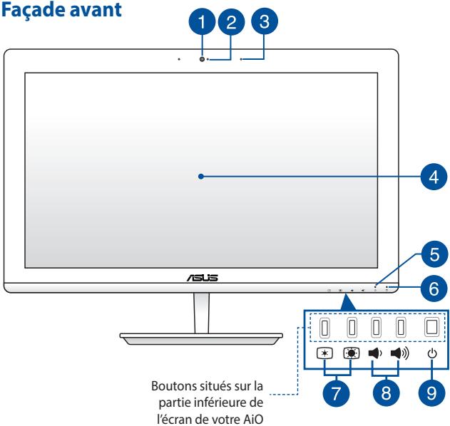 ASUS T2231iUK-BC002X - Faire connaissance avec votre ASUS All-in-one PC - 1