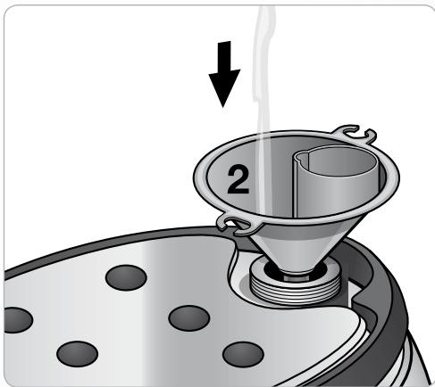 ASTORIA RC 386 A - Remplissage de la chaudière - 2