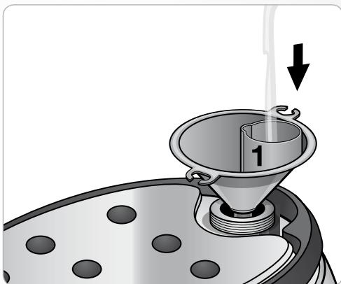 ASTORIA RC 386 A - Remplissage de la chaudière - 1