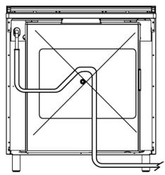 AIRLUX AA66CVIX - RACCORD AVEC TUYAU FLEXIBLE METALLIQUE (fig. 15 page 29) - 2