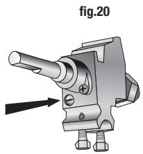 AIRLUX AA66CVIX - RéGLAGE DU MINIMUM SUR LE BRULEUR FOUR ET BRULEUR GRILL (fig. 22 page 14) - 2