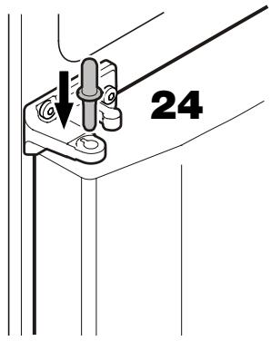 LIEBHERR CTNES 4753-2 - Inversion du sens d'ouverture de la porte - 10