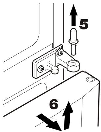 LIEBHERR CTNES 4753-2 - Inversion du sens d'ouverture de la porte - 5