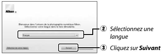 NIKON D3300+18-105VR+FT+86 - Lancez le programme d'installation. - 1