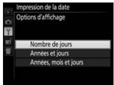 NIKON D3300+18-105VR+FT+86 - Choisissez un format de date pour le mode anniversaire. - 1