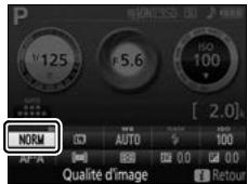 NIKON D3300+18-105VR+FT+86 - Affichez les options de qualité d'image. - 3