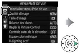 NIKON D3300+18-105VR+FT+86 - Menu Prise de vue : options de prise de vue - 2