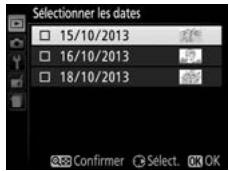 NIKON D3300+18-105VR+FT+86 - Mettez une date en surbrillance. - 2