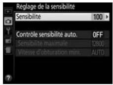 NIKON D3300+18-105VR+FT+86 - Réglage de la sensibilité - 1
