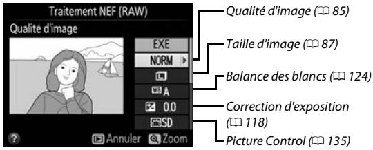 NIKON D3300+18-105VR+FT+86 - Reglez les paramètres de Traitement NEF (RAW). - 1
