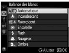 NIKON D3300+18-105VR+FT+86 - Selectionnez une option de balance des blancs. - 3