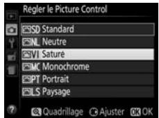 NIKON D3300+18-105VR+FT+86 - Sélectionnez un Picture Control. - 2