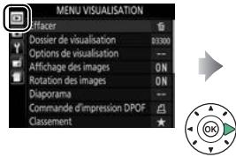NIKON D3300+18-105VR+FT+86 - Menu Visualisation : gestion des images - 2