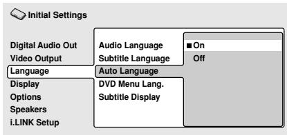 PIONEER DV 757 Al - Auto Language (Langue automatique) - 1