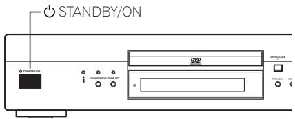 PIONEER DV 757 Al - Allumage du lecteur - 1