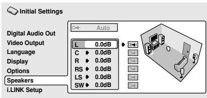 PIONEER DV 757 Al - Menu des réglages initiaux - 3