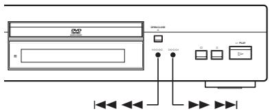 PIONEER DV 757 Al - Commandes du panneau avant - 1