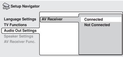 PIONEER DV 757 Al - Avez-vous connecté le lecteur à un récepteur AV? - 1