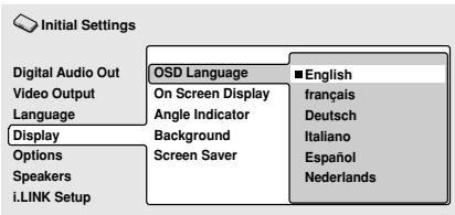 PIONEER DV 757 Al - OSD Language - 1