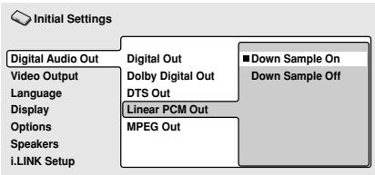 PIONEER DV 757 Al - Linear PCM Out (Flux PCM linéaire) - 1