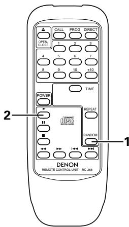DENON DCD201S - REMARQUES: - 1