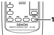 DENON DCD201S - REPRODUCTION AVANCEE D'UN DISQUE COMPACT - 4