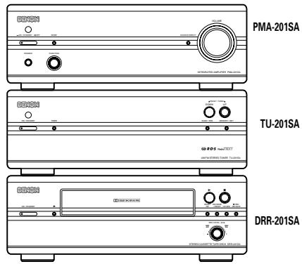 DENON DCD201S - Installation de système recommende - 1