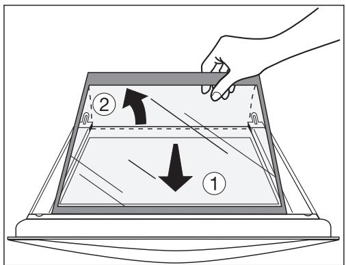 ARTHUR MARTIN FE5426NG - Démonter les vitres intermédiaires de la porte - 2