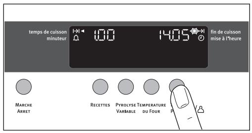 ARTHUR MARTIN FE5426NG - Utilisation conjointe des fonctions temps de cuisson et fin de cuisson (départ différé arrêt automatique) - 3