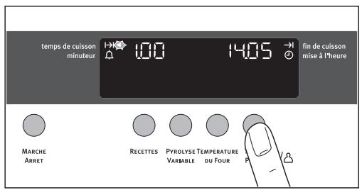 ARTHUR MARTIN FE5426NG - Utilisation conjointe des fonctions temps de cuisson et fin de cuisson (départ différé arrêt automatique) - 2
